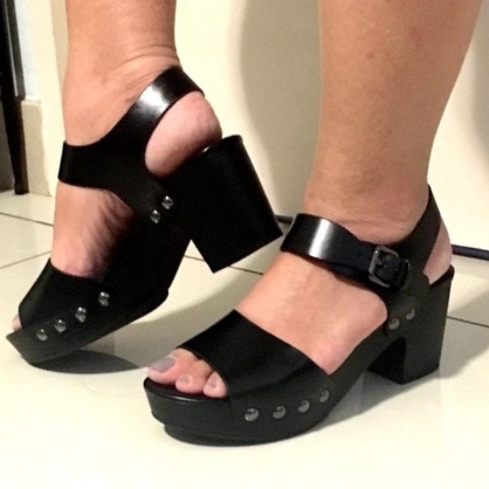 NINE WEST Cecilia Platform Sandal with Ankle Strap